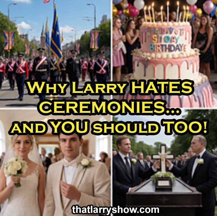 Episode 503: Why Larry HATES CEREMONIES… And YOU Should TOO!